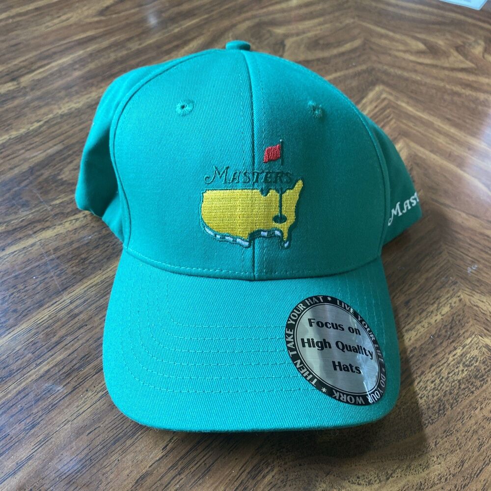 Masters Snapback Hat Men’s/Women’s One Size Masters Green